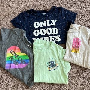 Set of 4 tees